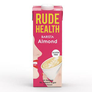 rude health organic almond barista milk 1l