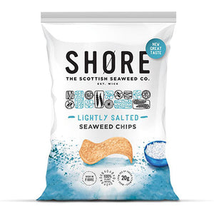 shore seaweed chips sea salt 80g