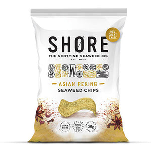 shore seaweed chips asian peking 80g