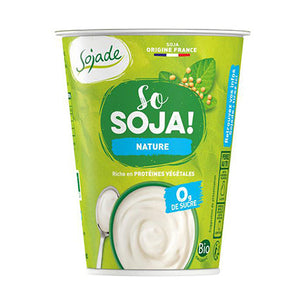 sojade vegan natural soya yoghurt 400g