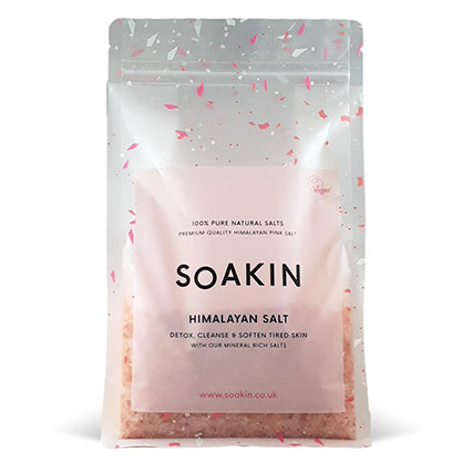 soakin himalayan pink bath salts 1kg
