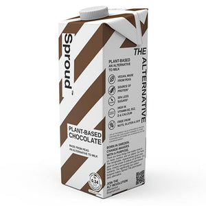 sproud chocolate pea protein milk 1l