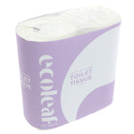 EcoLeaf Toilet Tissue 100% Recycled 9 Pack