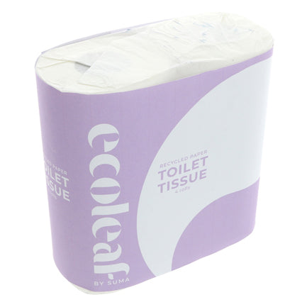 ecoleaf toilet tissue 100% recycled 9 pack