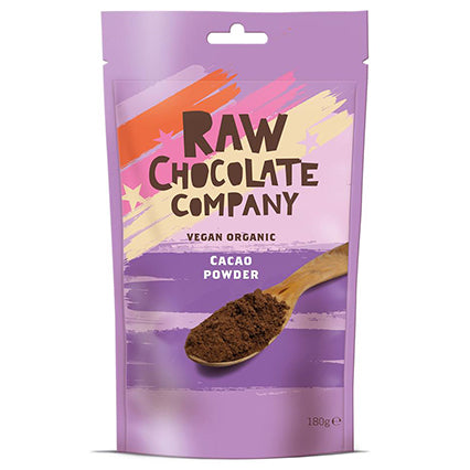 the raw chocolate co cacao powder 180g