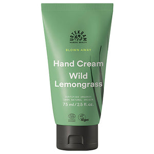 urtekram organic wild lemongrass hand cream 75ml