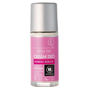 urtekram organic rose roll on crystal deodorant 50ml