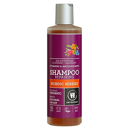 urtekram organic nordic berries shampoo 250ml