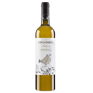 v collection chardonnay finca fabian dominio de punctum spain white wine 75cl