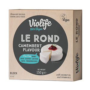 violife vegan le rond camembert cheese 150g