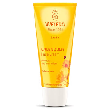 weleda vegan calendula baby face cream 50ml