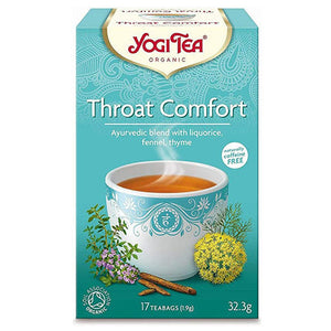 yogi tea throat comfort 17 bags