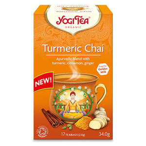 yogi tea turmeric chai yogi tea 17 bags