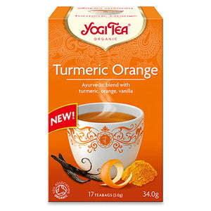 yogi tea turmeric orange tea 17 bags