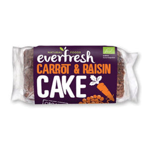 everfresh carrot & raisin cake with sprouted grain 350g