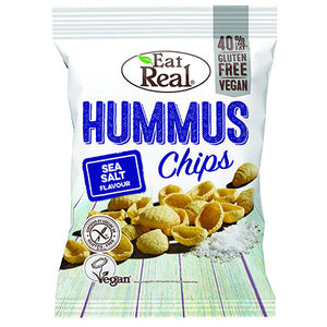 eat real sea salt hummus chips 45g