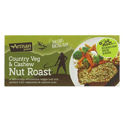 artisan grains nut roast country veg & cashew 200g