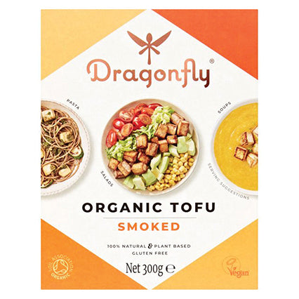 dragonfly tofu smoked super firm 300g