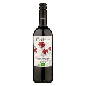 the wine people vegan fedele organic rosso terre siciliane igp red wine 75cl