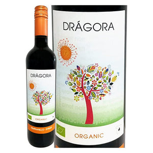 dragora organic tempranillo syrah red wine 75cl
