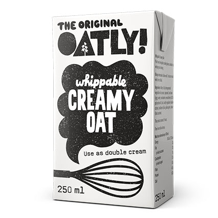 oatly whippable creamy oat - vegan double cream 250ml