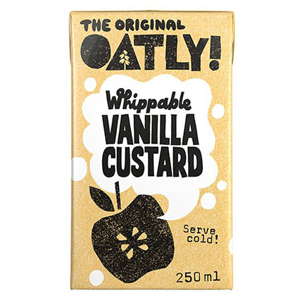 oatly oat milk vegan vanilla custard 250ml