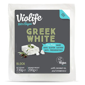 violife vegan greek white cheese feta style 200g
