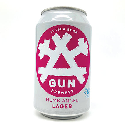 gun brewery numb angel lager 330ml