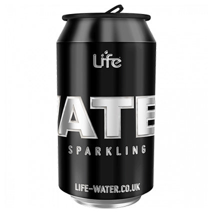 life canned sparkling water 330ml