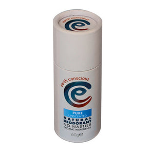 earth conscious pure unscented deodorant tin 60g