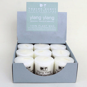 heavenscent ylang ylang essential oil candle 2"2"