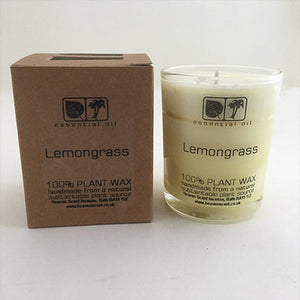heavenscent lemongrass essential oil candle - 9cl votive