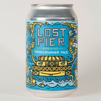 lost pier brewing paddleboarder pale ale 330