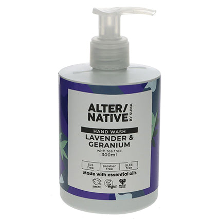 alter/native lavender & geranium handwash 300ml