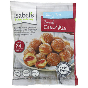 isabels gluten free baked donut mix 100g