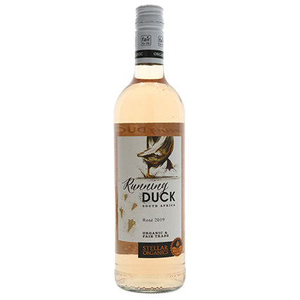 running duck organic vegan rose wine 75cl