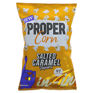 propercorn vegan salted caramel popcorn 90g