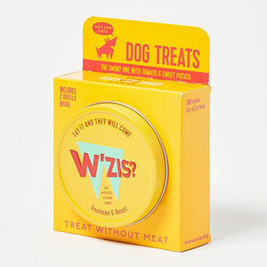 wzis vegan dog treats refill - postman & roast 50g