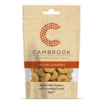 Cambrook Baked & Salted Cashews 80g