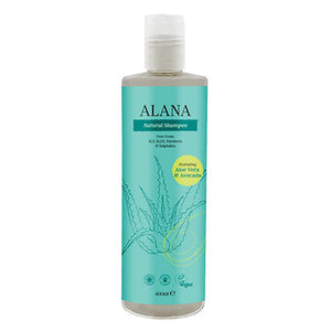 alana aloe vera & avocado shampoo 400ml