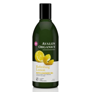 Avalon Organics Lemon Shower Gel 355ml