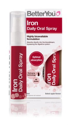 better you iron daily oral spray 10mg