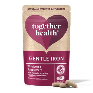 together health vegan wholevit gentle iron 30 caps