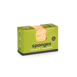 ecoliving compostable sponges pack of 2