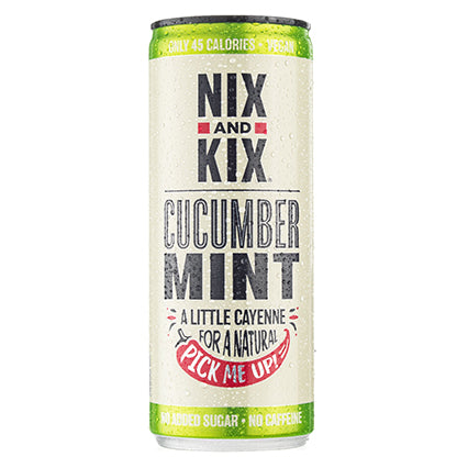 nix & kix cucumber & mint sparkling drink 250ml