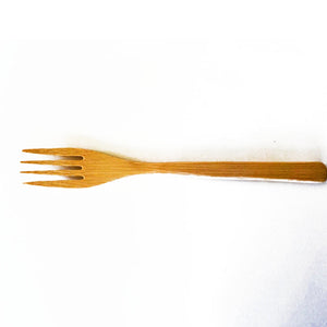 bamboo cutlery fork