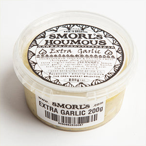 smorl's extra garlic hummus 200g