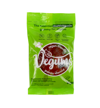 vegums vegan multivitamin gummies - 30 refill pack