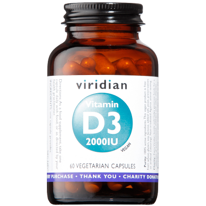 viridian vitamin d3 2000iu 60 vegan capsules