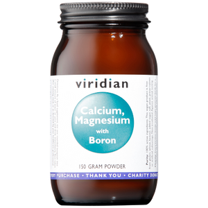 viridian vegan calcium magnesium boron powder 150g